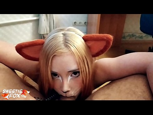 ❤️ Kitsune swallow dick agus cum na beul ️❌  Bhidio fucking  leinn